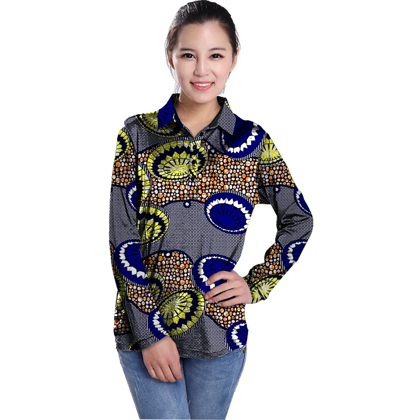 African Print Women Tees Fashion Africa Clothing Tops Dashiki Clothes Festive T-Shirt Customized | Женская одежда