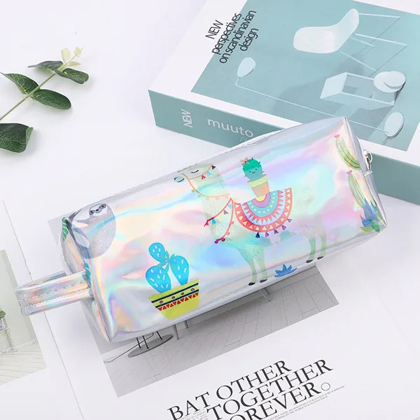 A Пенал-карандаш из альпаки с высокой емкостью estuche escolar Kawaii trousse solaire stylo pencilcase школьная юбка-карандаш - Цвет: A