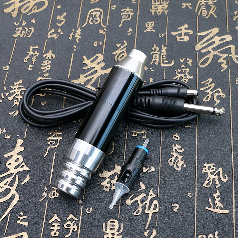 Профессиональная Перманентная ручка для макияжа роторная тату машинка с зажимом