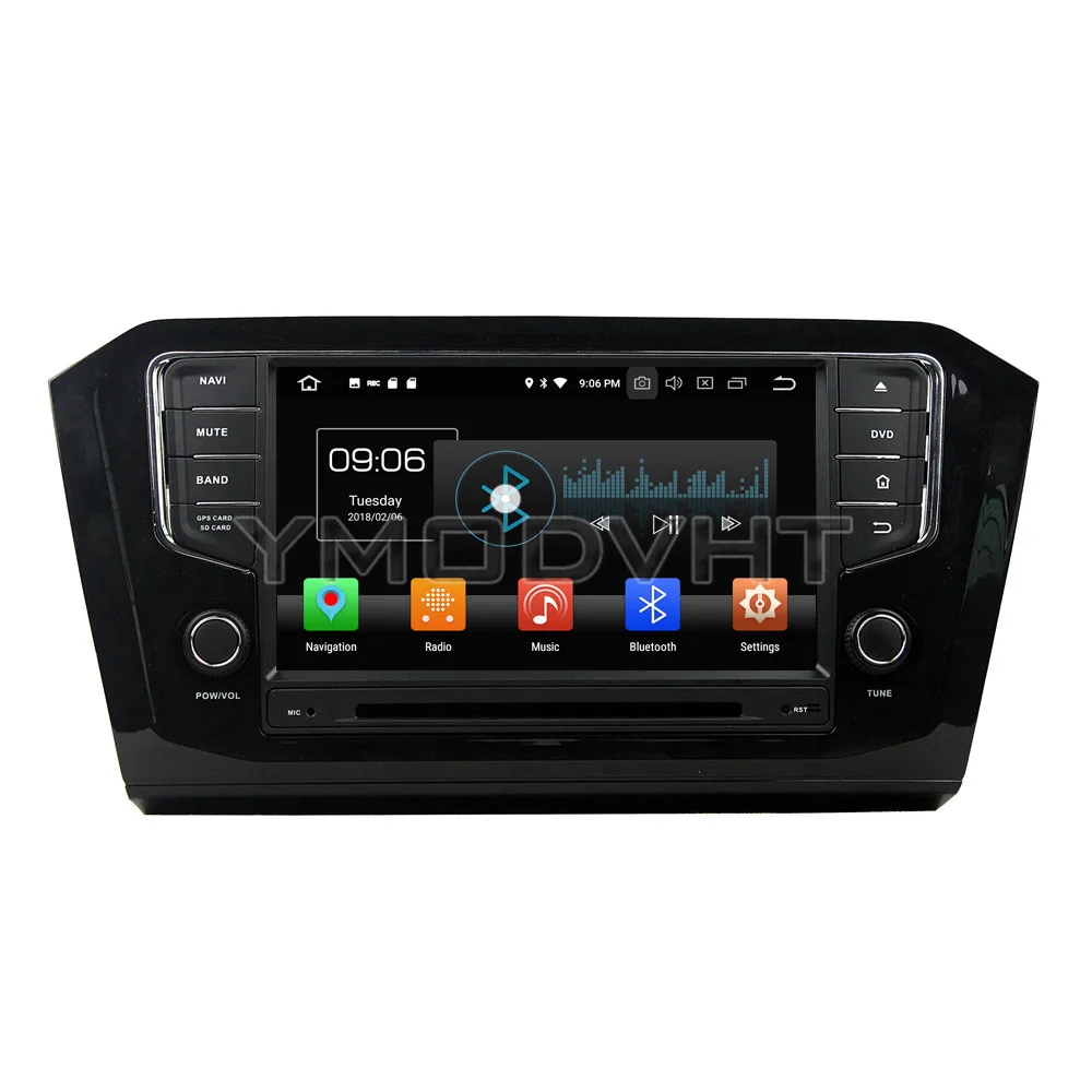 YMODVHT 8 дюймов 1024*600 Android 0 Восьмиядерный PX5 4 Гб ОЗУ 32 ПЗУ автомобильный DVD плеер Радио