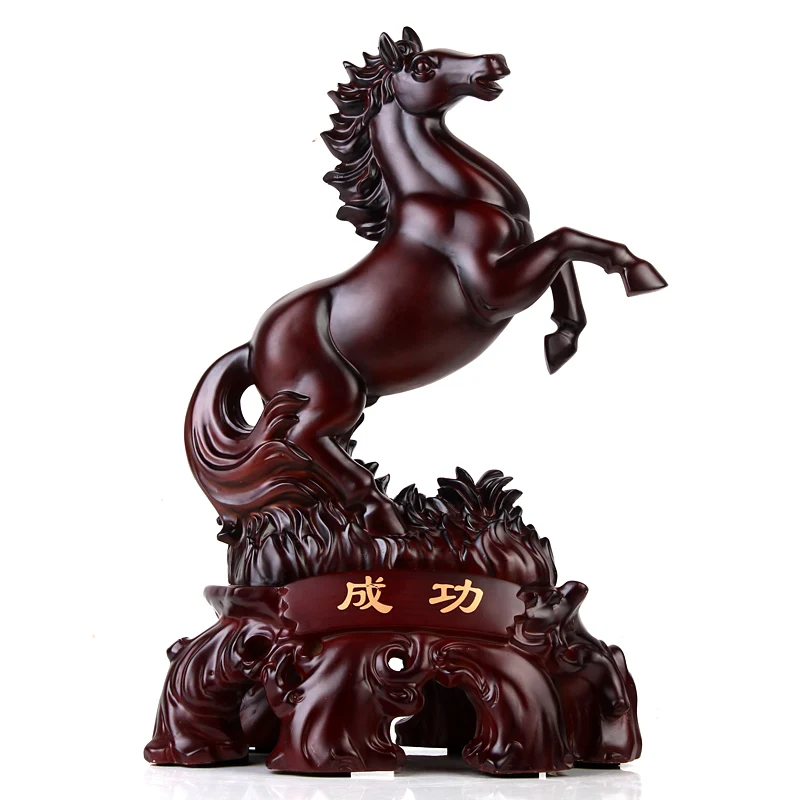 Как хорошо как вода лошадь Лаки Фэн Шуй ремесла орнамент домашнего интерьера
