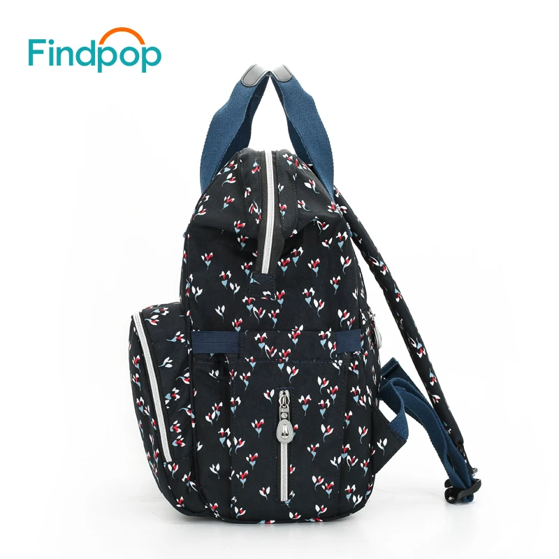 Вместительные женские рюкзаки Findpop новинка 2018 с цветочным принтом для женщин 3