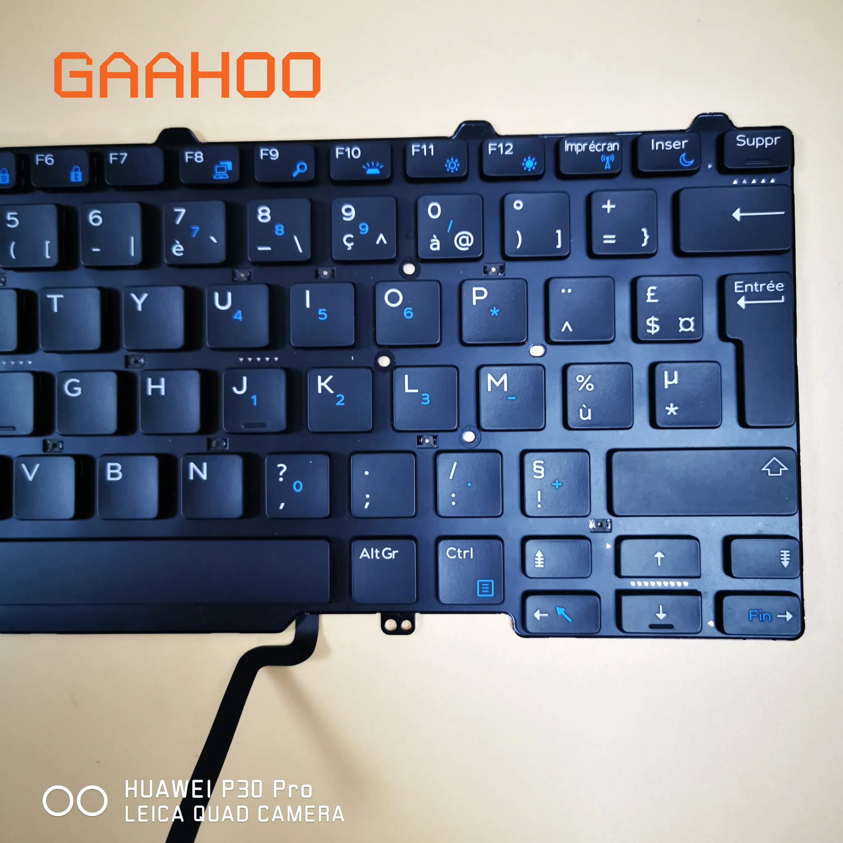 AZERTY FR Французская клавиатура для Dell Latitude 3340 E5450 E7450 E7470 E7480 7490 5470 5480 5490 5491 с