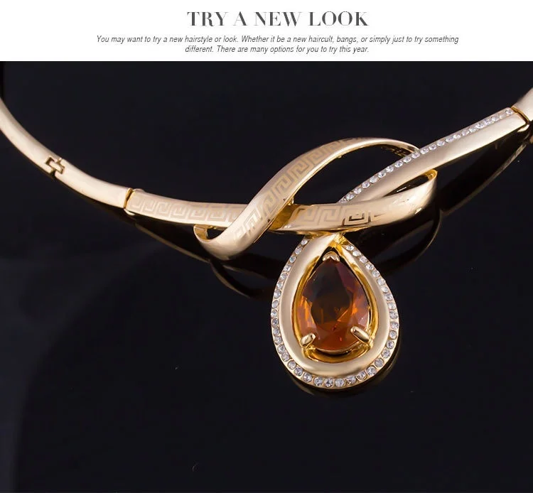 YIKIMAE модные нигерийские Свадебные африканские бусины комплект ювелирных изделий