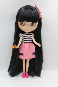 Бесплатная доставка, большая скидка, кукла телесного цвета для девочек в подарок на день рождения, 4 цвета, куклы с большими глазами и красивыми волосами, милая игрушка