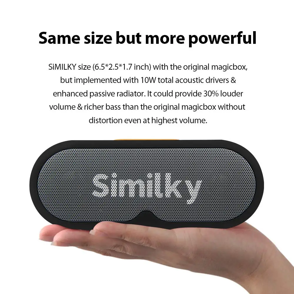 Портативный беспроводной Bluetooth динамик большой Magicbox 20 Вт громкий с усилением