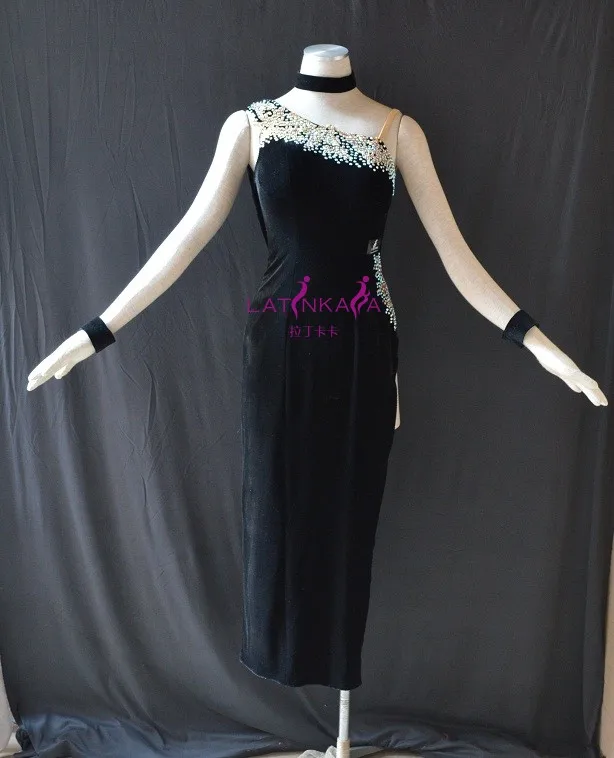 

KAKA-NL1513, Женская Одежда для танцев, платье для латинских танцев с бусинами, платье для сальсы, Танго, самбы, румбы, чача, женское платье для танцев