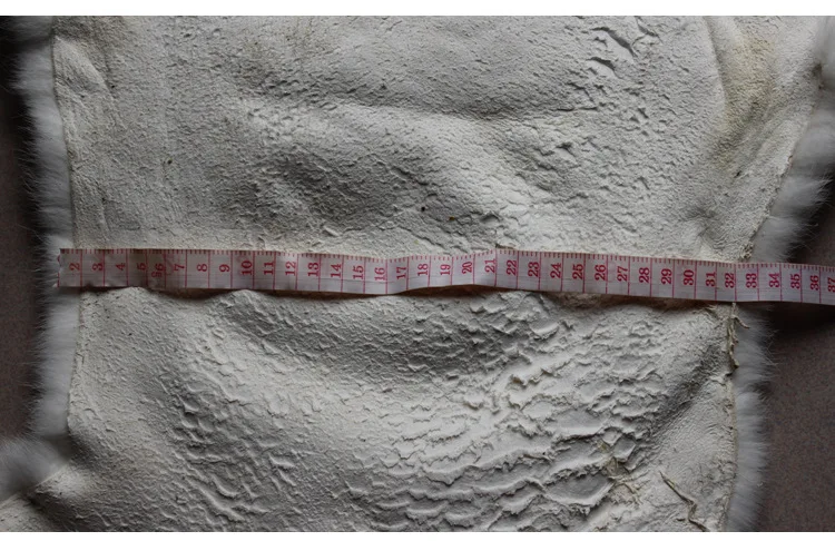 Натуральная белая кроличья кожа хорошего качества | Дом и сад