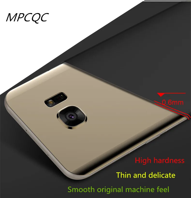 MPCQC классический ретро моды атмосферу для samsung Galaxy S7 край мягкий скраб телефон
