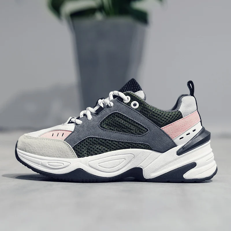 Новая женская повседневная обувь Женские кроссовки Модная на плоской подошве