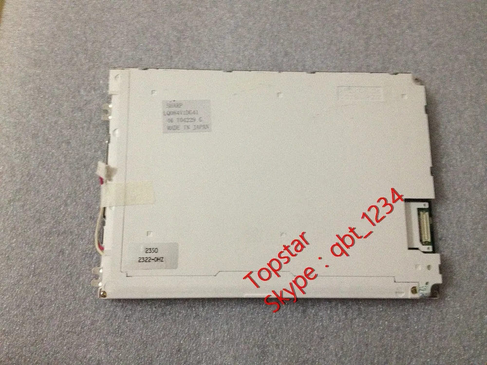 8 4 дюймовая TFT ЖК панель LQ084V1DG41 640 RGB * 480 VGA Параллельный дисплей CCFL экран 1 канал 6