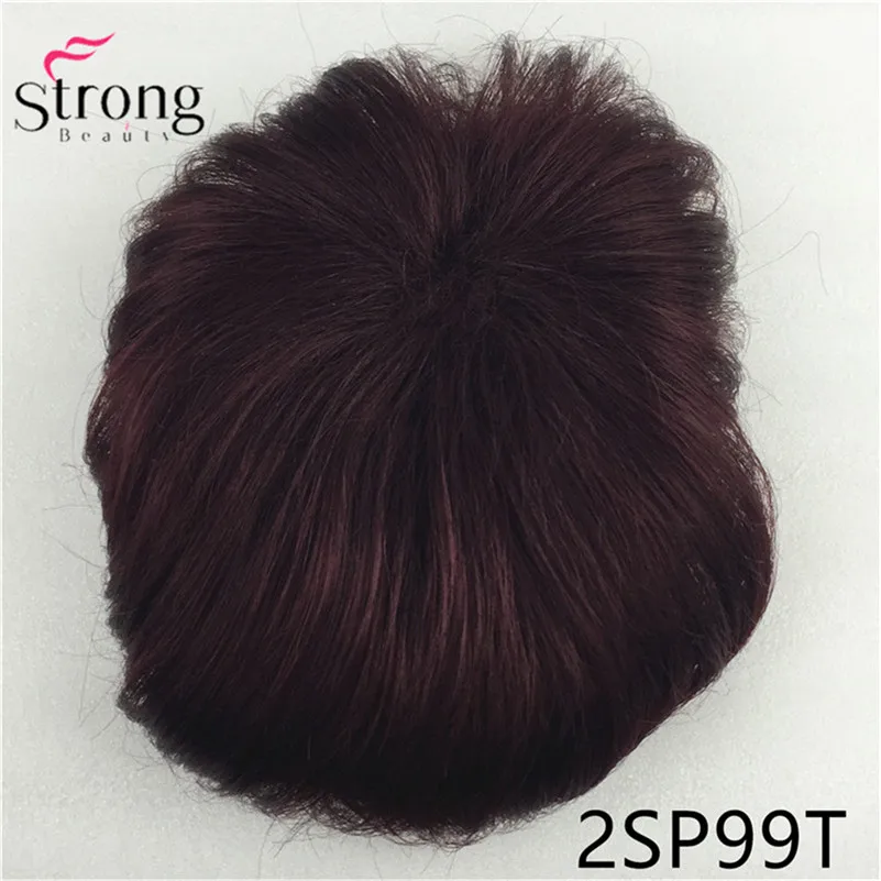 StrongBeauty парик женский Синтетический волос короткий парик наращивание волос кусок цвета выбор