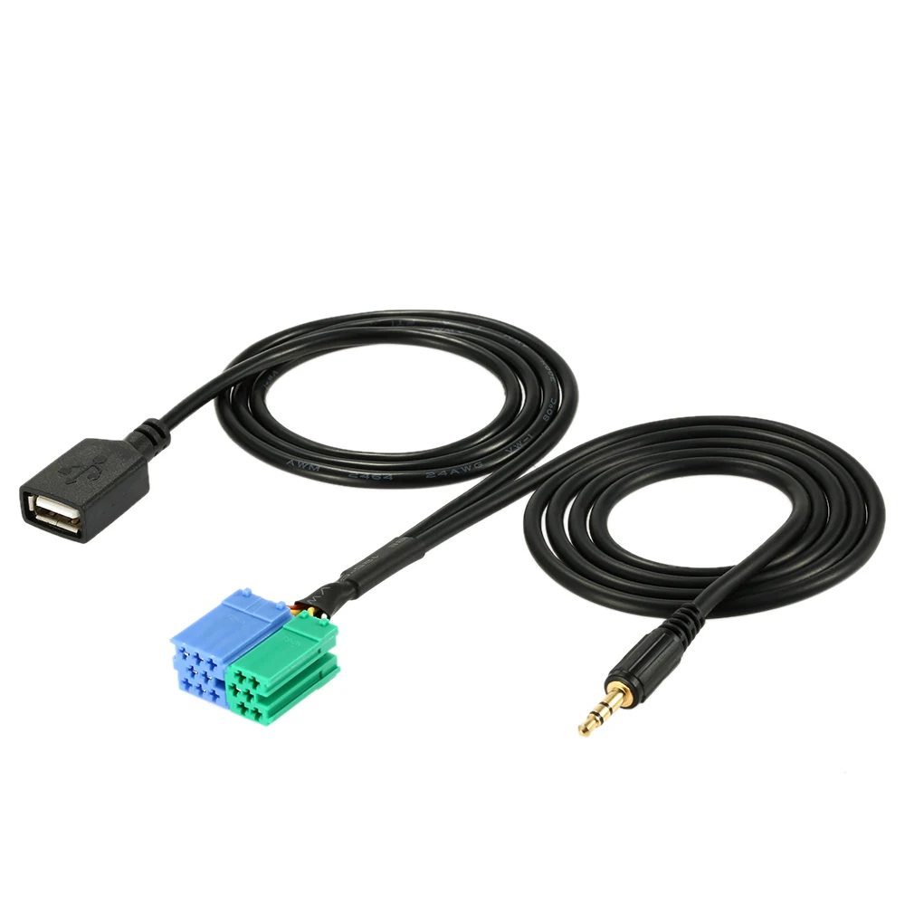 Аудиоадаптер KKmoon с USB входом Aux для iPod iPhone 6S 6 Plus 5S 5C 5 MP3 Hyundai Kia Sportage|input cable|aux usbusb input |