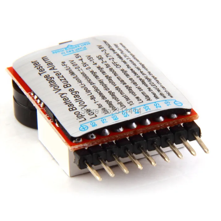 2 шт./лот 1-8S Lipo/li-ion/Fe RC вертолет самолет лодка и т. Д. Тестер напряжения батареи в 1