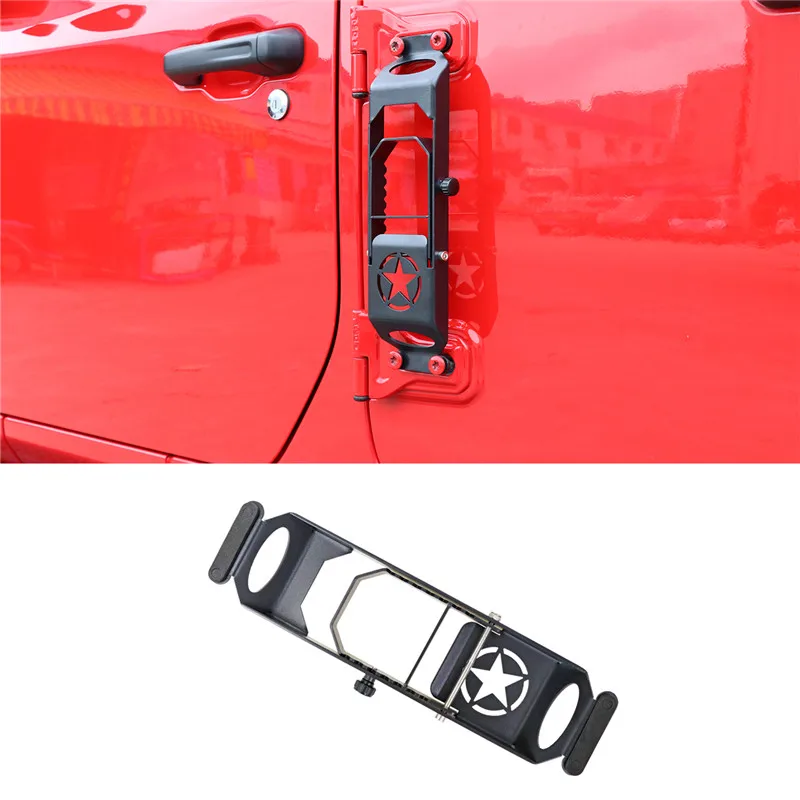 WISENGEAR 2X педаль для ног Peg для Jeep Wrangler JK 2007- Антикоррозийная стальная Автомобильная внешняя педаль для ног