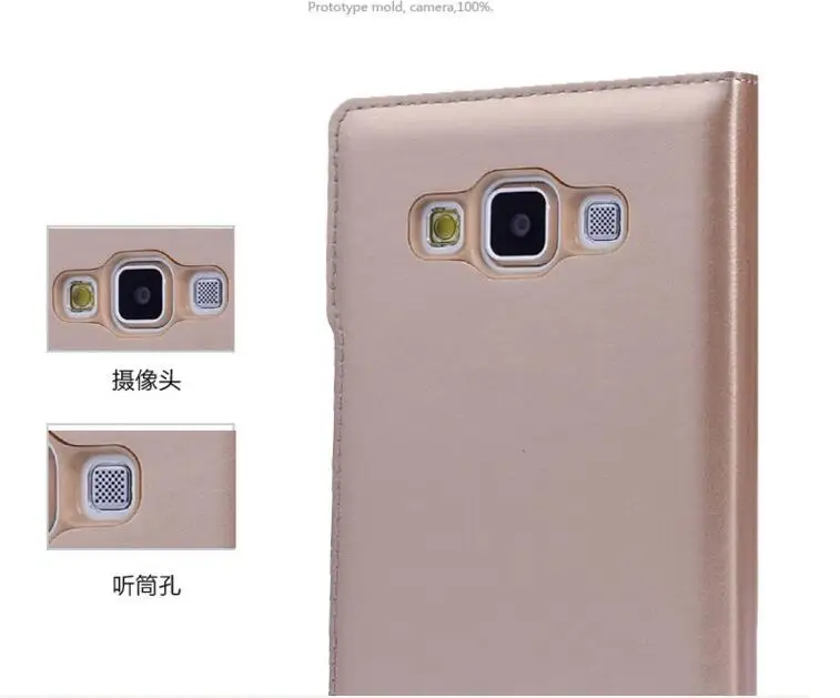 Для samsung A3 A5 A7 умный чехол с окошком для просмотра Galaxy A300 A500 A700 SM-A500F флип-чехол s кожаный полный защитный чехол для телефона