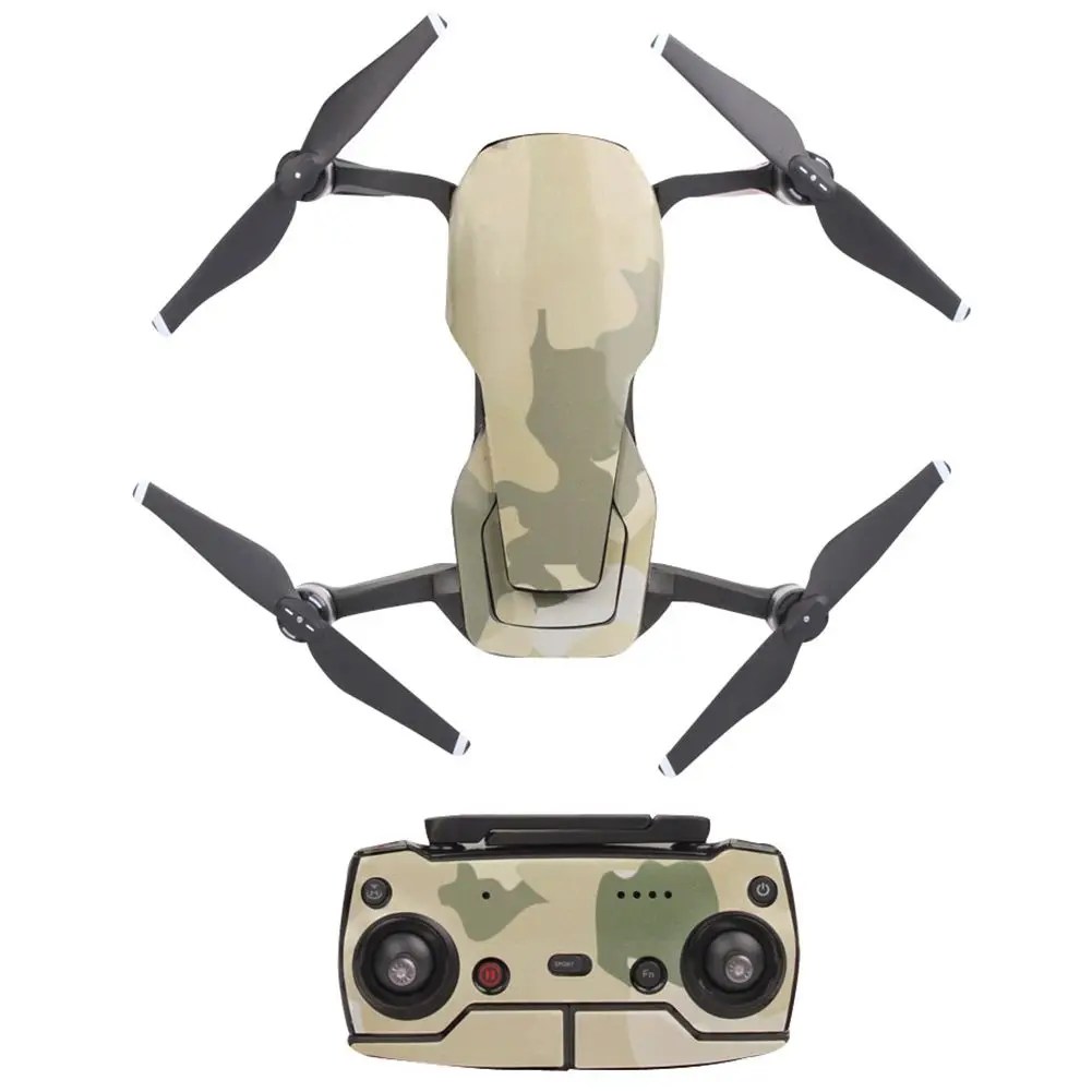 ПВХ наклейки Наклейка кожный чехол водонепроницаемые аксессуары для DJI Mavic Air Drone CO