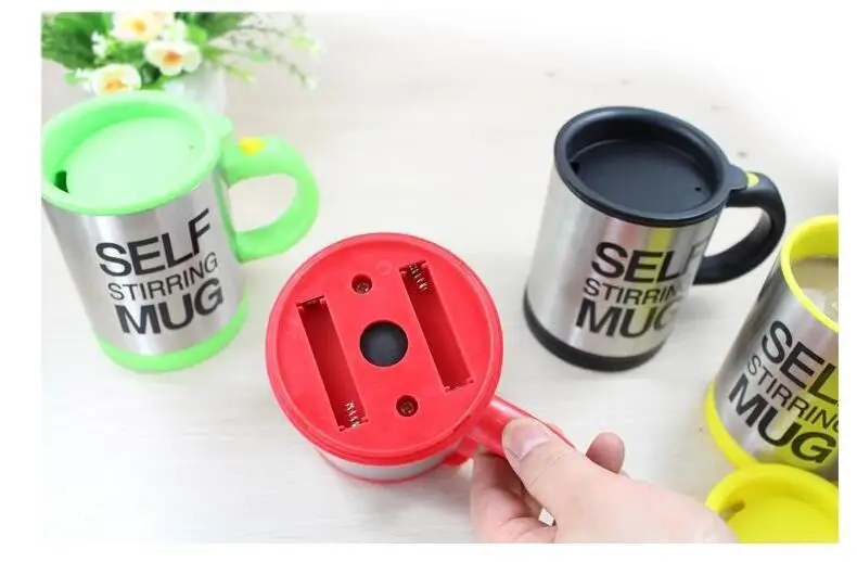 5 цветов Lazy Tazas самоперемешивающаяся кружка кофейная чашка умные кружки из нержавеющей стали Copos Inox чайная чашка