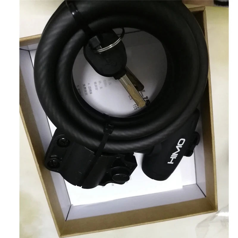 xiaomi HIMO L150 портативный складной кабельный замок Электрический велосипед строчка для HIMO V1/HIMO V1 Plus/HIMO C20 аксессуары