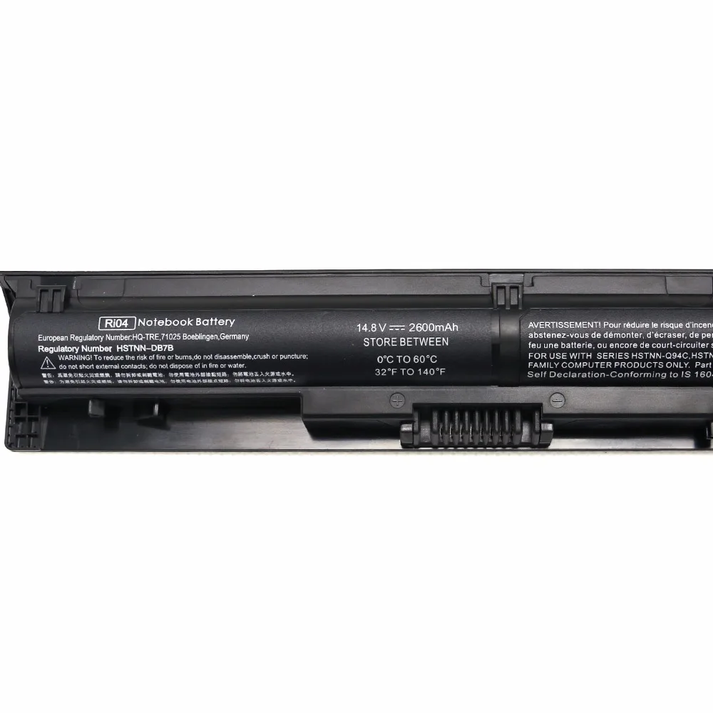 14 8 V 2600mAh Ri04 HSTNN DB7B для HP ProBook 450 G3 455 470 Аккумулятор ноутбука OEM компьютер|battery for hp|laptop