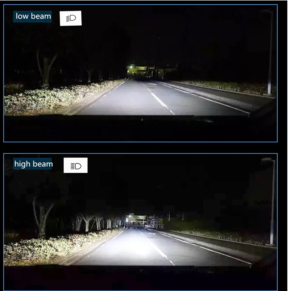 

LED Motorcycle Headlight M3 12V 1800LM 6000K Bulb Headlamp H4 H6 High Low Beam Motorbike LED Headlight Kit Bulb