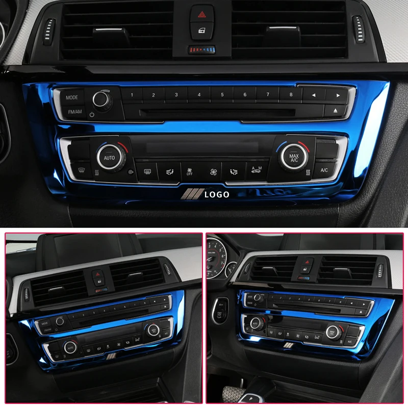 Для BMW F30 F34 3 серии GT автомобильный Стайлинг кондиционер CD панель декоративная