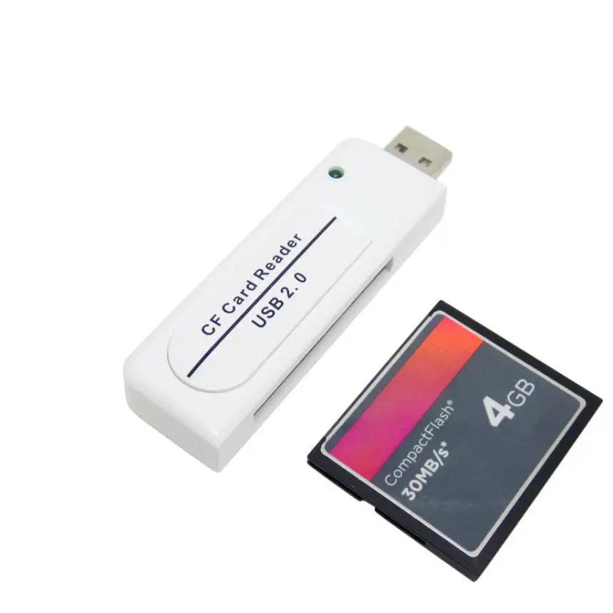 Высокоскоростной USB 2 0 CF кардридер компактный для флэш-карт поддерживает полную