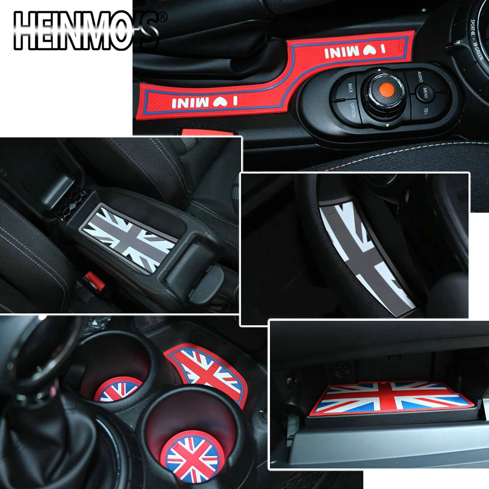 Для MINI Cooper F56 Хэтчбек Интерьер Стайлинг для MINI Cooper аксессуары для MINI F56 автомобильные коврики декоративная крышка резиновый коврик