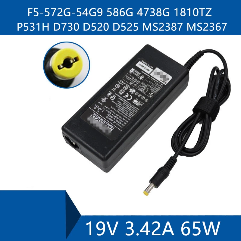 Адаптер переменного тока для ноутбука док-кабель Acer с разъемом порта зарядки 586G