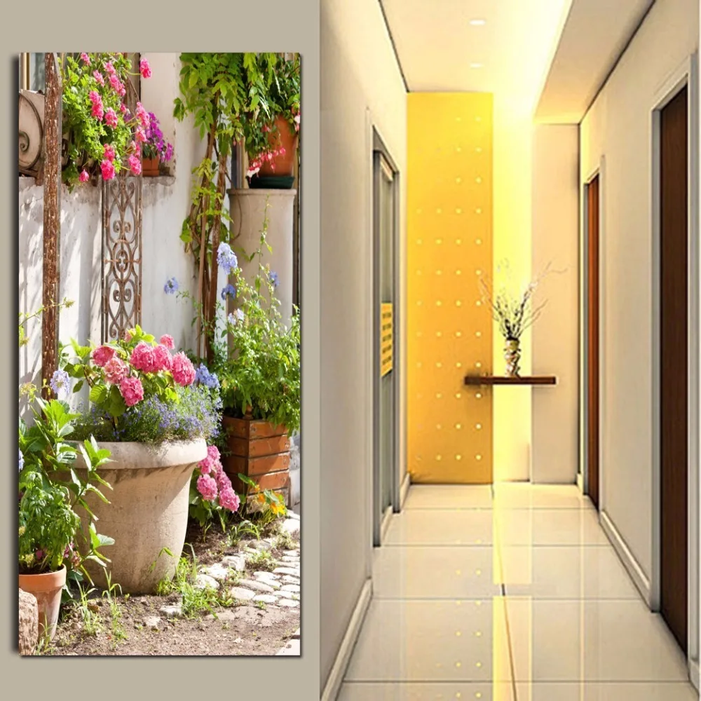 Модульные картины 1 панель декор растений и цветов плакат настенное искусство