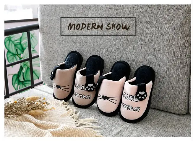 

China Wholesale Children Household Cotton Shoes infant Fluffy sandal anti-skid Winter Kids Cute Home Shoes