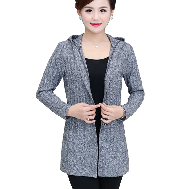 Большой размер 5XL осенний Новый свитер женский модный тонкий однобортный