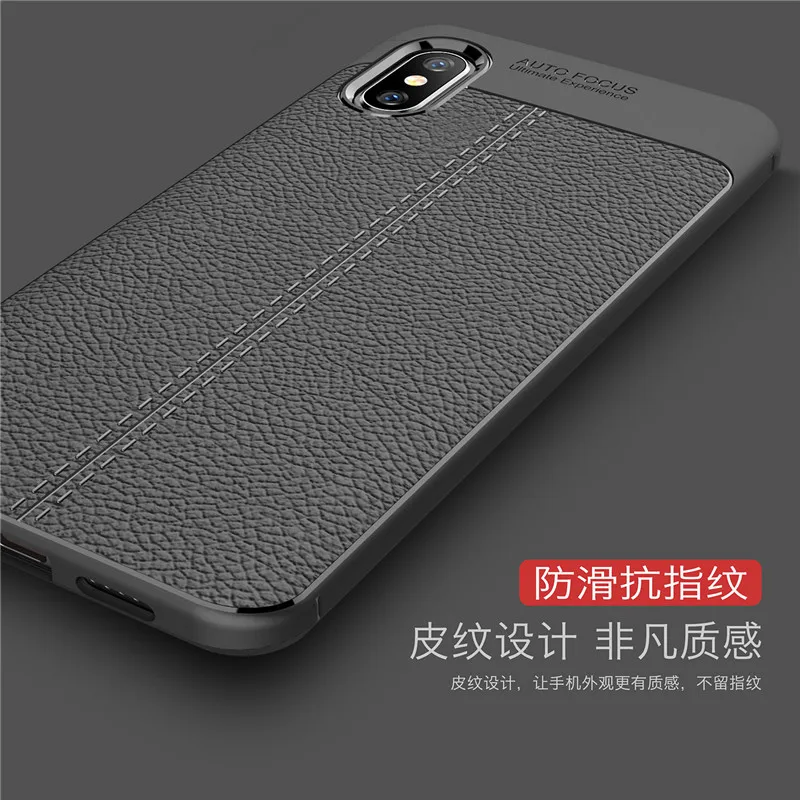 Для xiaomi mi 8 pro Чехол для глобальной версии из углеродного волокна ТПУ силиконовый