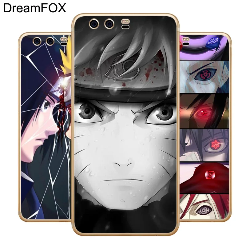 DREAMFOX L582 Модный мягкий силиконовый чехол из ТПУ с Наруто Чехол для Huawei P8 P9 P10 Lite Plus
