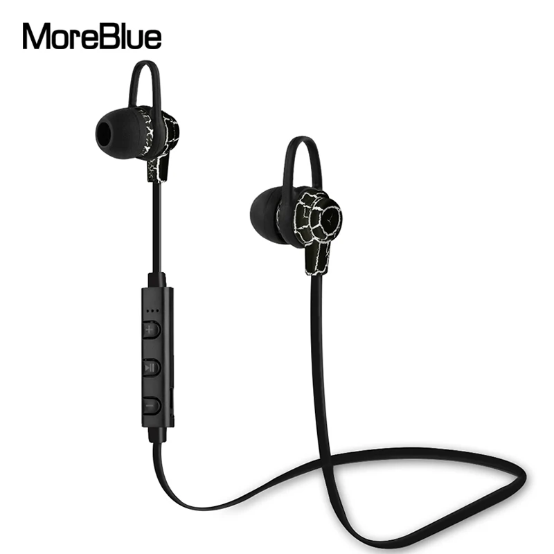 MoreBlue BT06 Беспроводной Bluetooth наушники Спорт бег стерео тяжелый бас гарнитуры