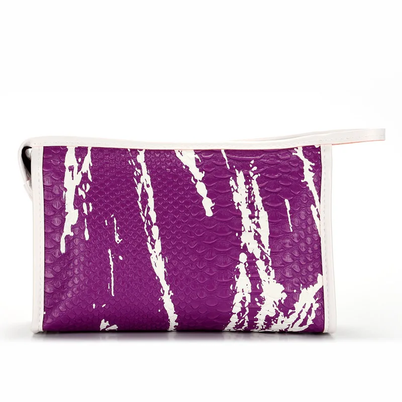 Портативная женская сумка из искусственной кожи для путешествий косметичка на