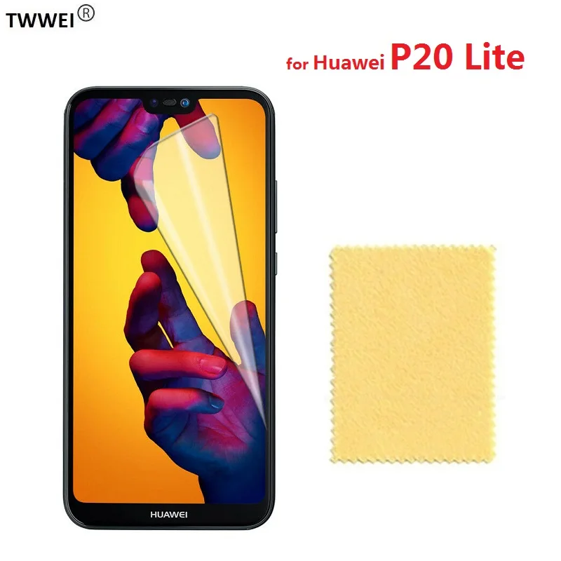 Глянцевый прозрачный ЖК-экран протектор для huawei P20 Lite защитная пленка на Pro