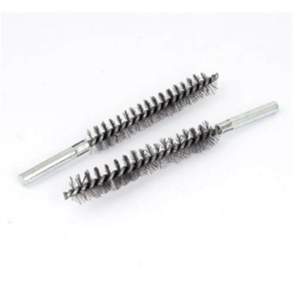 

2 pcs 18mm Brush Diameter Steel Wire Pipe Tube Cleaning Chimney Brushs