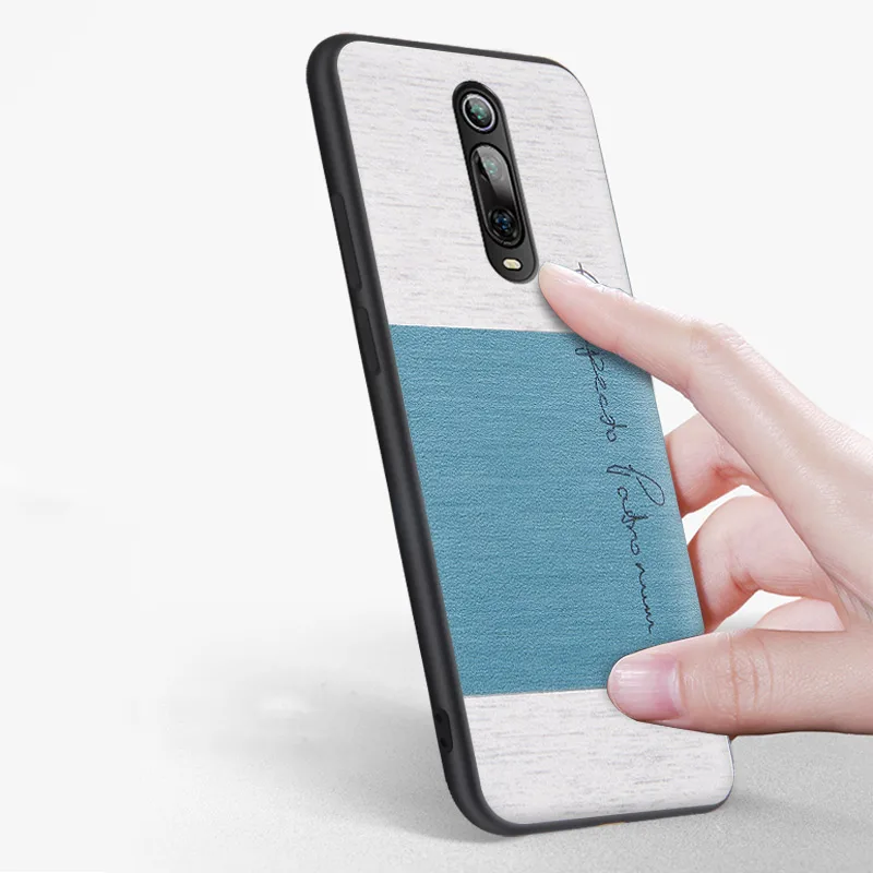 Чехол Mofi для Xiaomi Mi9T задняя крышка mi 9T Pro мягкий хлопковый чехол из губчатой ткани