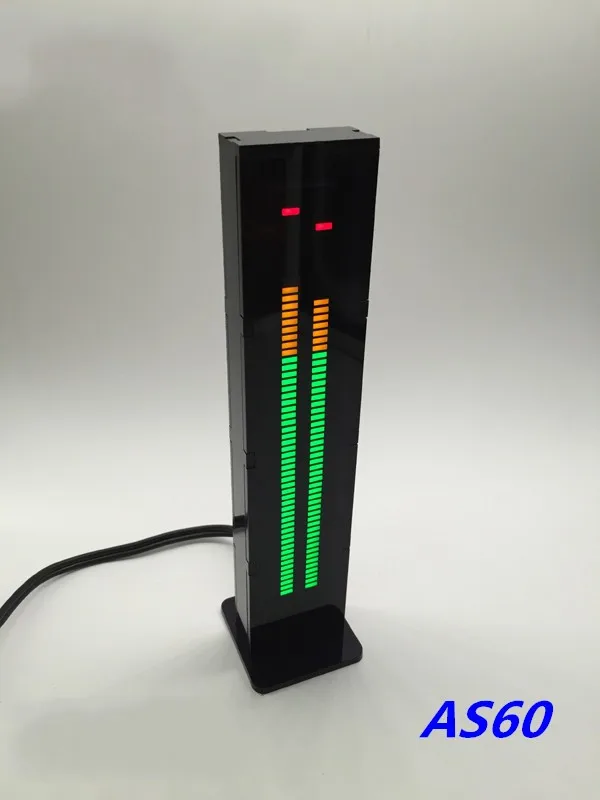 60led digital Level Meter Audio LED Display Spectrum Analyzer For AMP KTV |