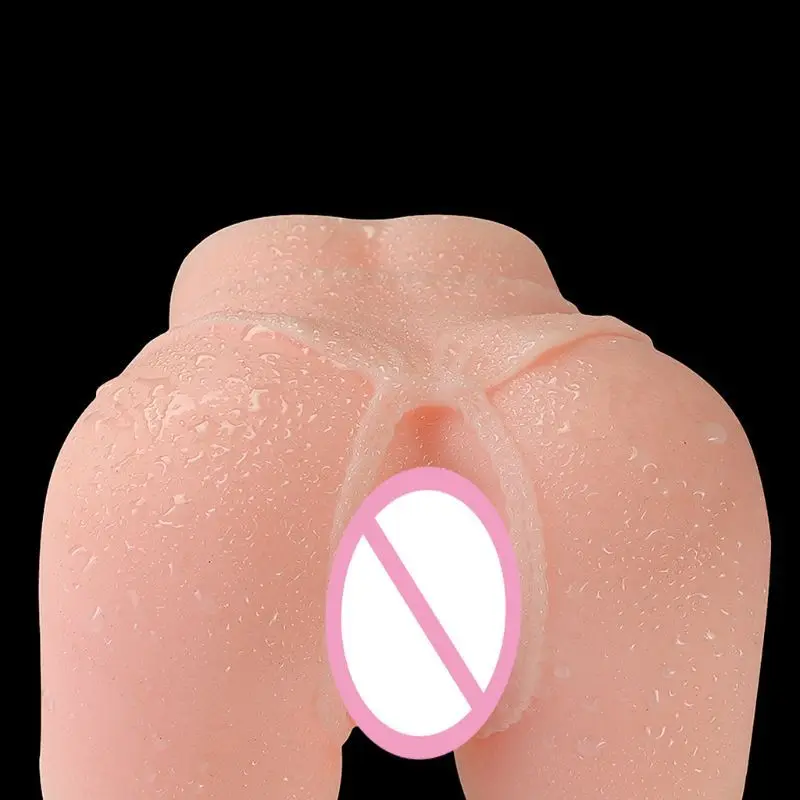Мужской мастурбатор 3D Реалистичная киска задница силиконовая вагина Анальная