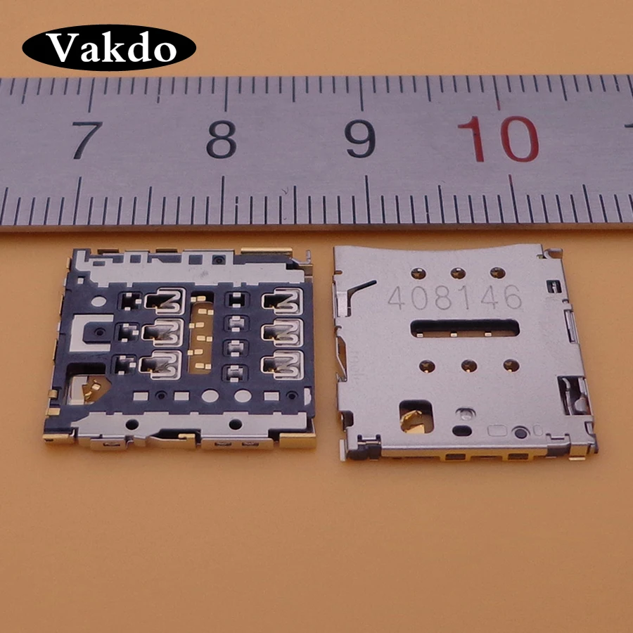 2 шт. SIM кард-ридер гнездо держатель Слот Разъем Замена для ASUS K018 Gionee GN9005 S5.1 ELIFE E7 E7T