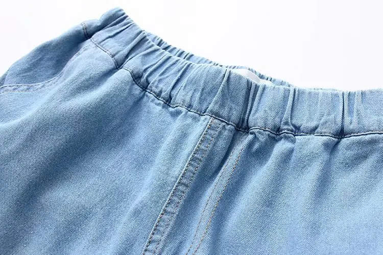 VOGUEIN New Womens Summer Ballon Embroidered Pockets Denim Jeans Short Pants Shorts Wholesale | Женская одежда