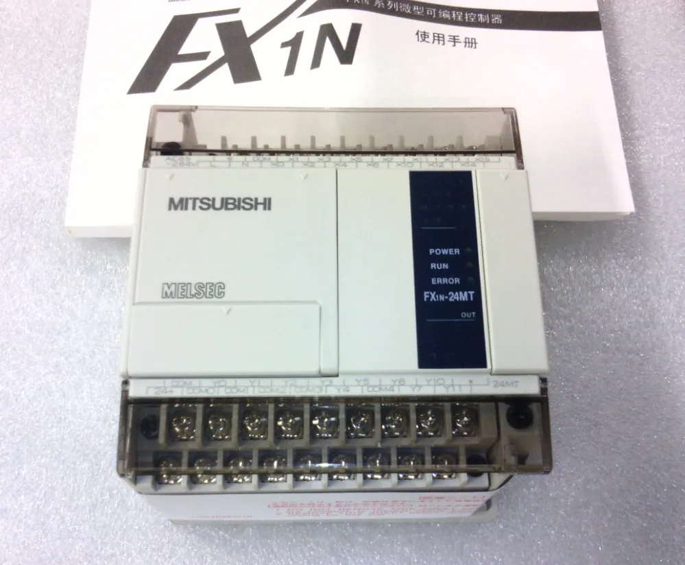Mitsubishi FX1N 24MT ЧПУ контроллер движения PLC может использоваться для управления