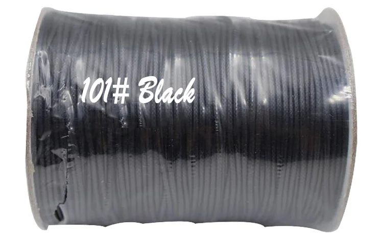 Веревка Вельветовая из вощеного полиэстера 200 ярдов/рулон 1 5 мм|string accessories|necklace