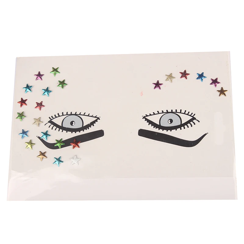 Красочные смолы сверла наклейка Bindi подобранная вручную Богемия и этнический