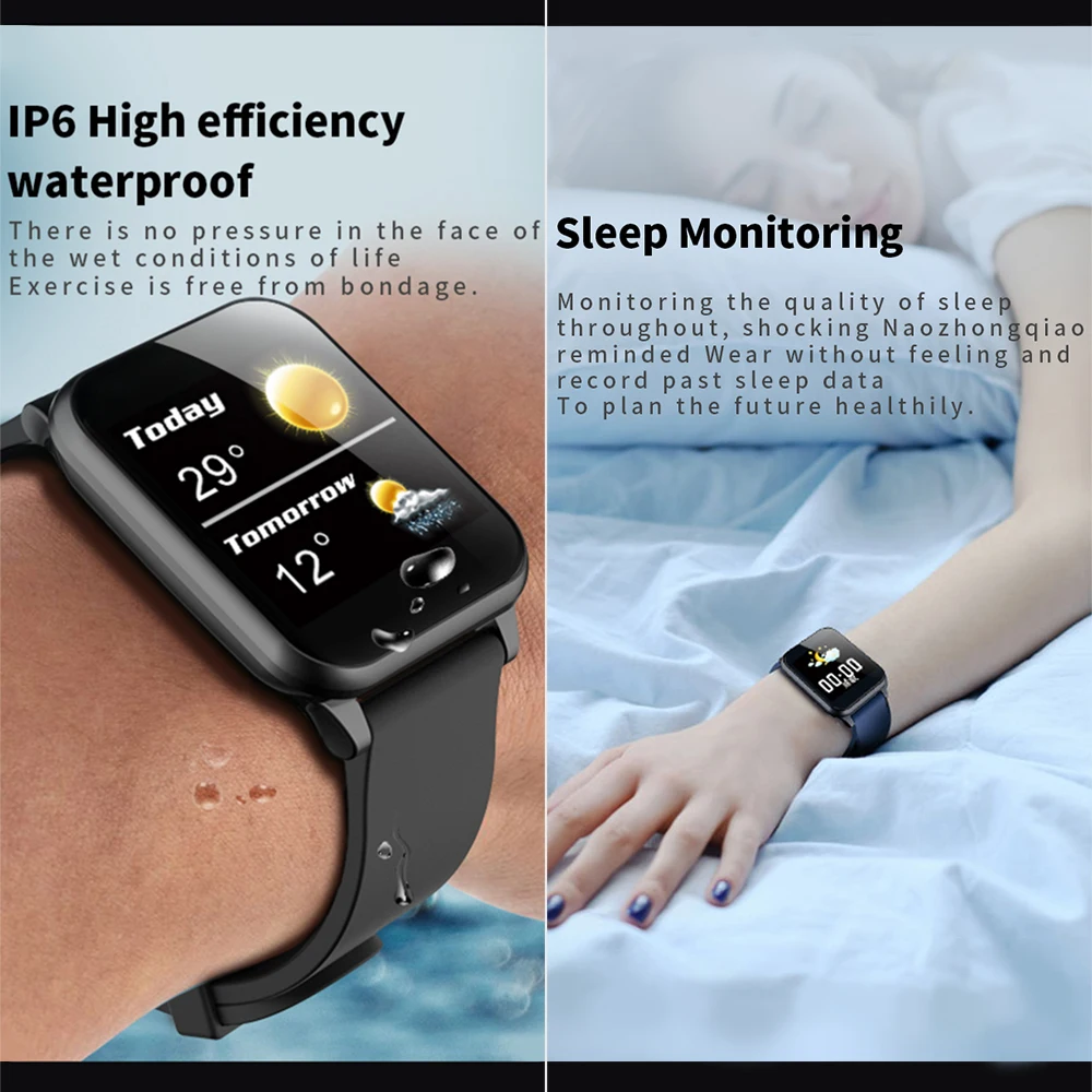 Z02 Smart Watch Color Screen Sport Pedometer Heart Rate Monitor Push Message Smartwatch For Android Fitness Tracker Wristband |