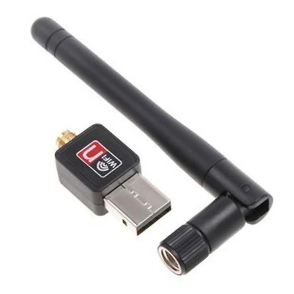 Беспроводной USB сетевой адаптер lan 150 Мбит/с IEEE802.11n/g/b 2dbi антенна для ПК ноутбука