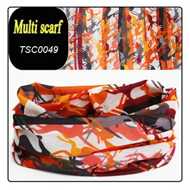 seamless tube scarf multifunctional headwear free shipping(TSC0049) |