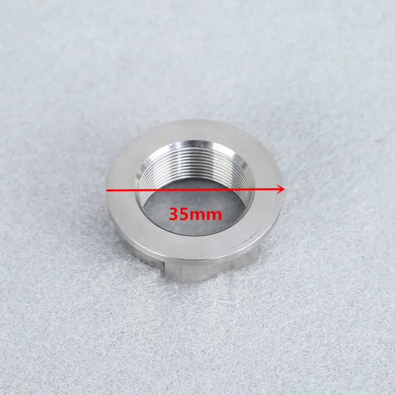 Мотоцикл M22 P1.0mm рулевого стебель открытая гайка для Kawasaki ZEPHER1100 Suzuki BUNDIT 250/400 Honda CRF50